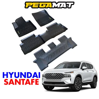 Thảm Lót Sàn PEGAMAT Cho Xe HYUNDAI SANTAFE