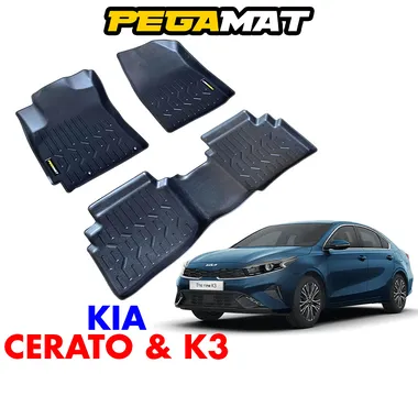 Thảm Lót Sàn PEGAMAT Cho Xe KIA CERATO & K3
