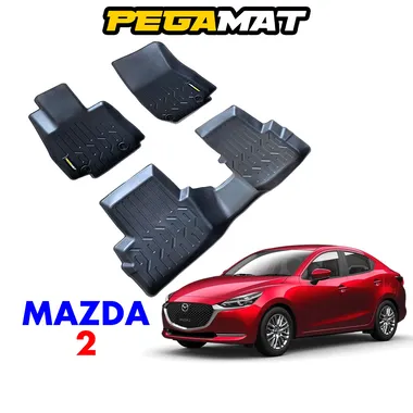 Thảm Lót Sàn PEGAMAT Cho Xe MAZDA 2